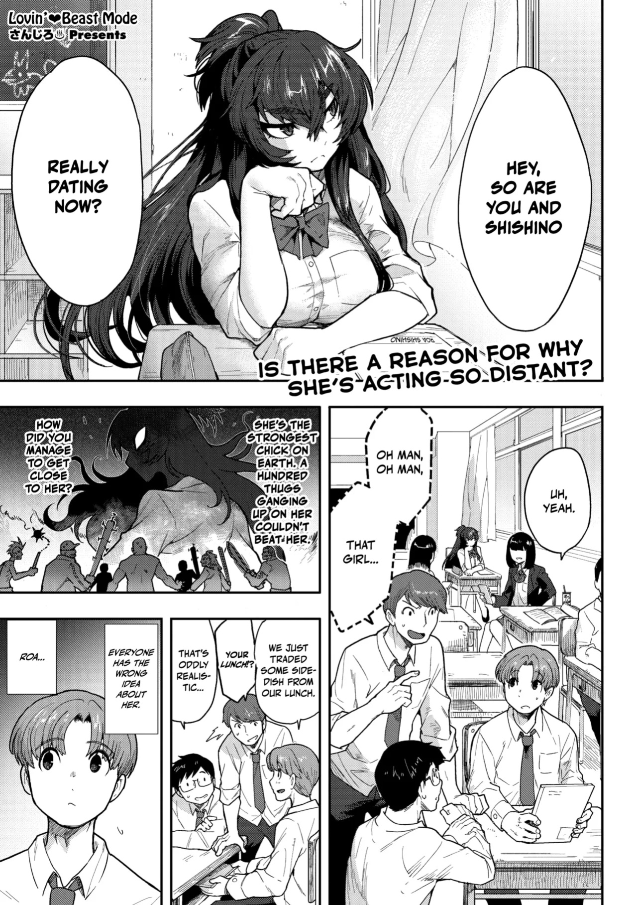 [Sanjiro] Koisuru♥Beast Mode｜Lovin' ♥ Beast Mode (COMIC GAIRA Vol. 19) [Nishimaru]