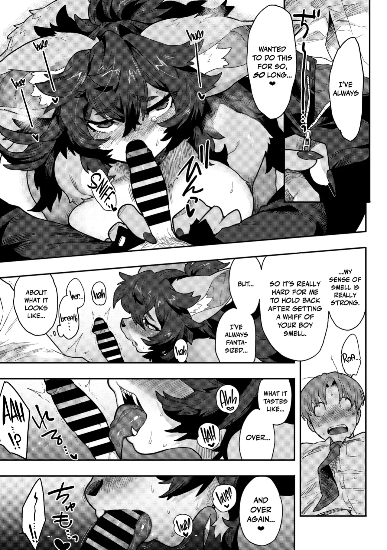 [Sanjiro] Koisuru♥Beast Mode｜Lovin' ♥ Beast Mode (COMIC GAIRA Vol. 19) [Nishimaru]