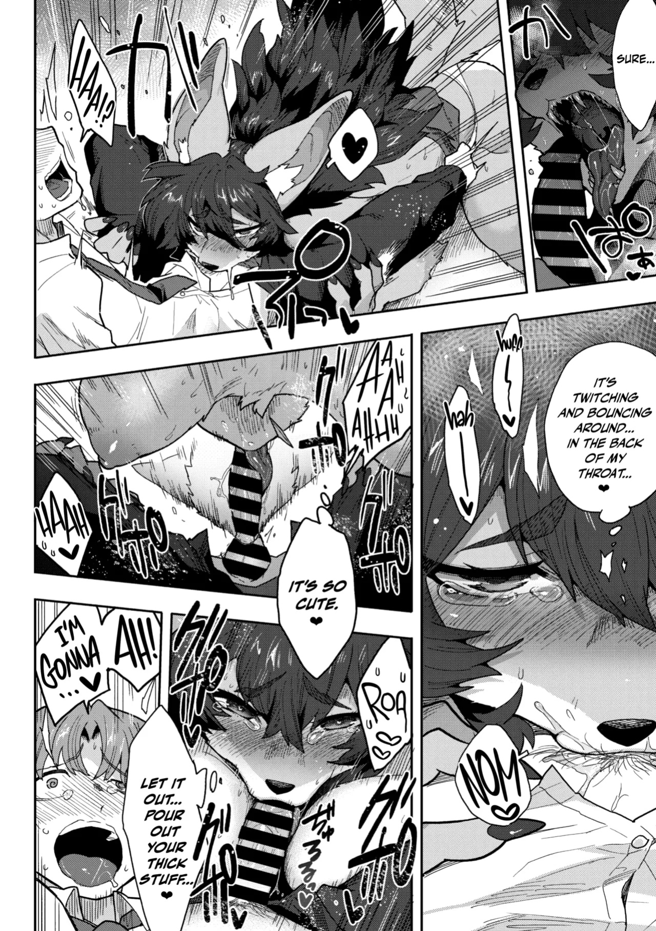 [Sanjiro] Koisuru♥Beast Mode｜Lovin' ♥ Beast Mode (COMIC GAIRA Vol. 19) [Nishimaru]