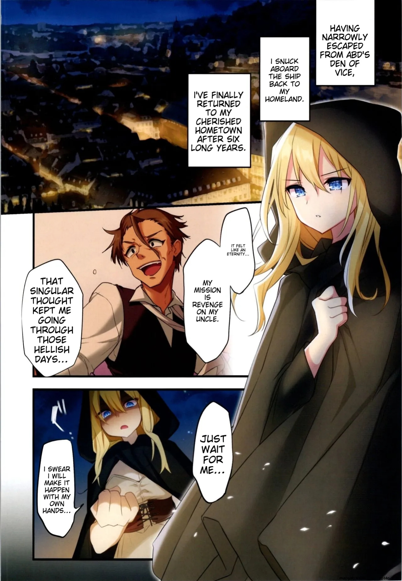 [TSF no F (Kurimoti Tiduru, Hoshina Meito)] Fukushuu no Hate ni ~Onzoushi ga Nyotaika Sarete Bad End~ [MTL]
