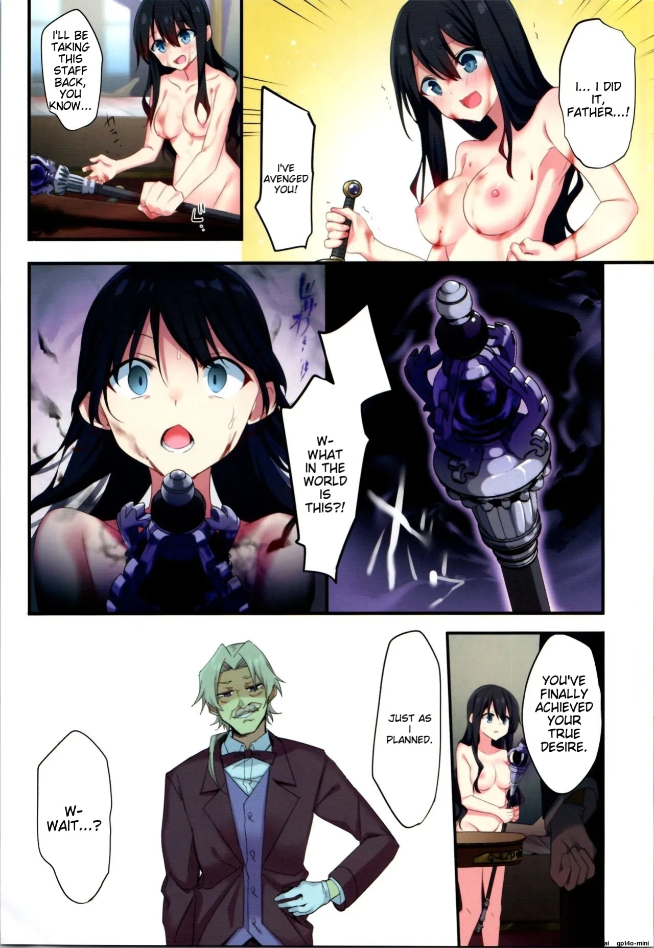 [TSF no F (Kurimoti Tiduru, Hoshina Meito)] Fukushuu no Hate ni ~Onzoushi ga Nyotaika Sarete Bad End~ [MTL]