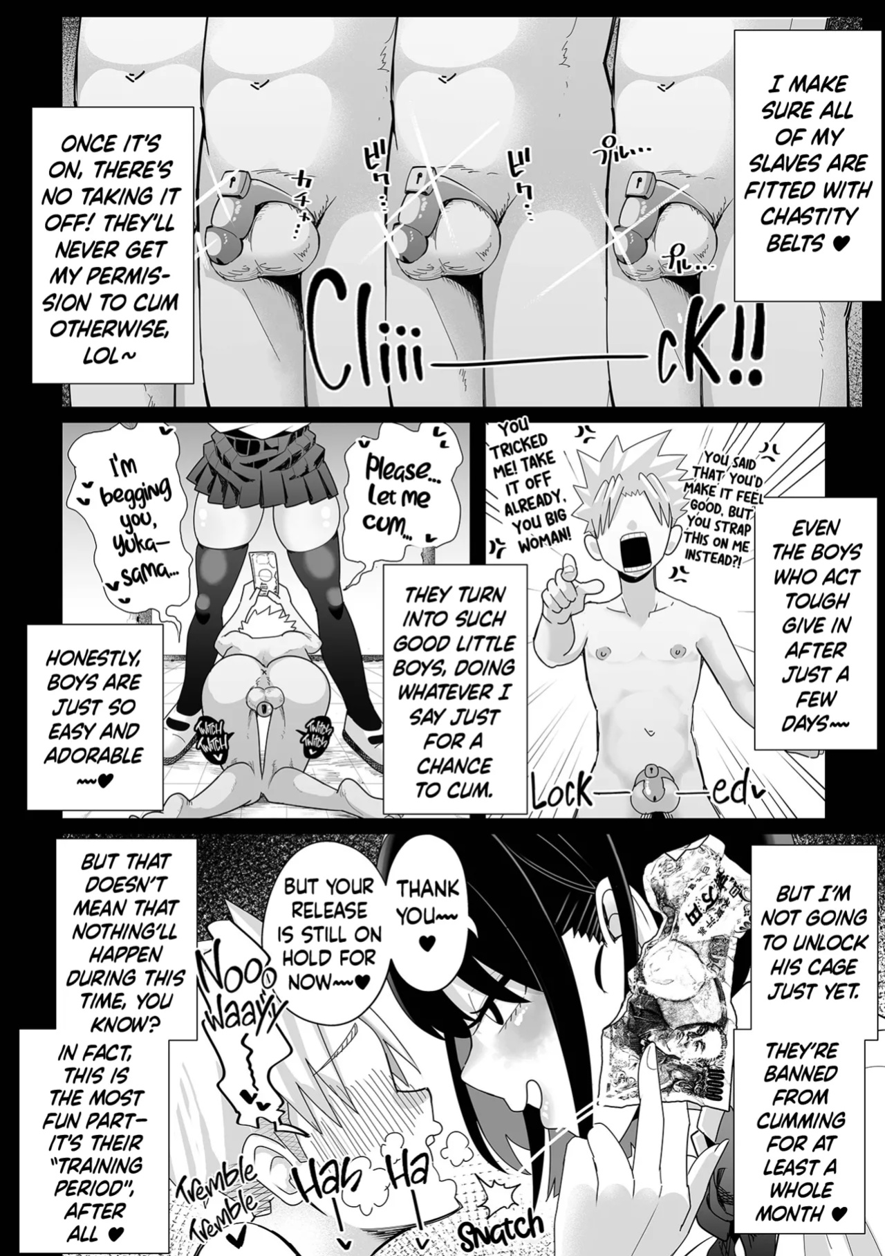 [Tebasaki Chikin] Ashizaki-san no Maso Choukyou Routine | Ashizaki-san's Masochist Training Routine (COMIC Orga Vol. 69)