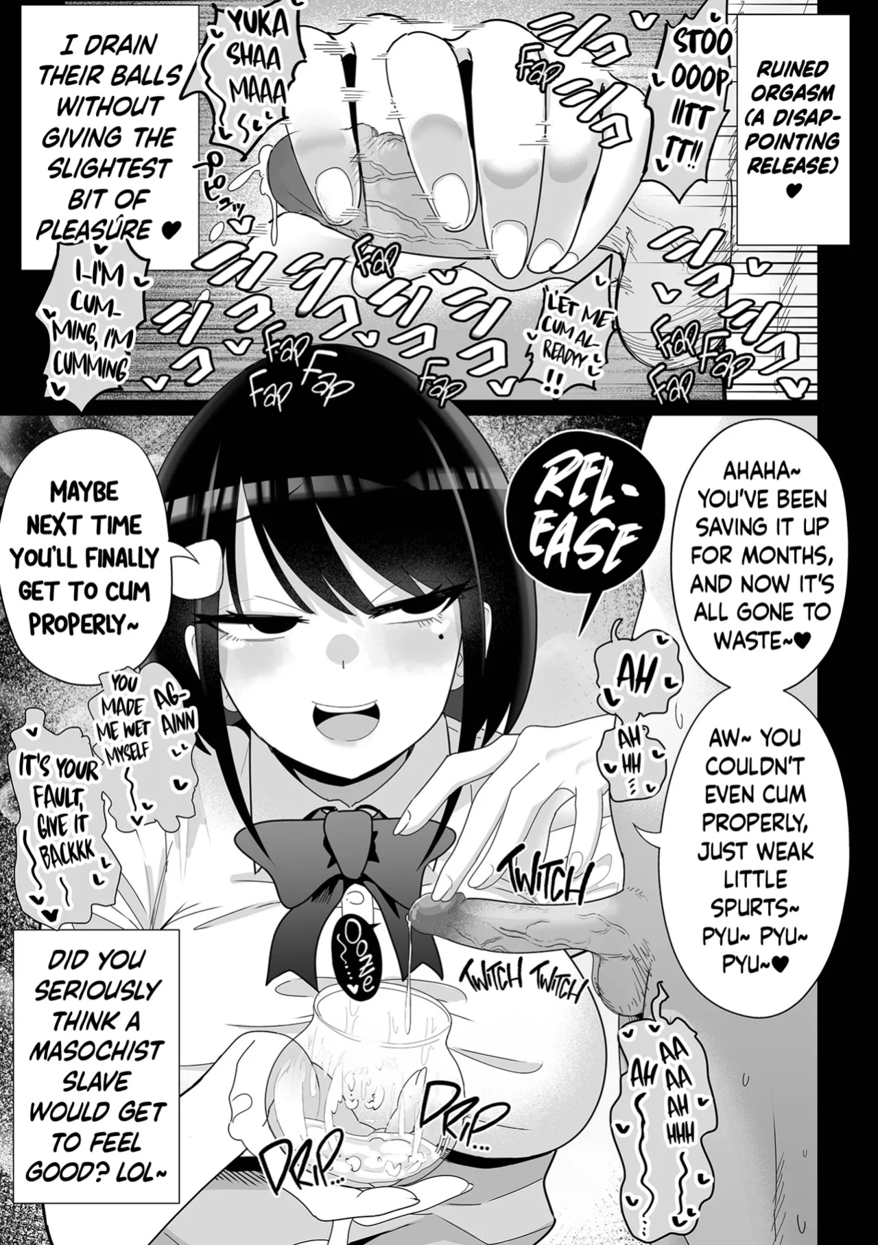 [Tebasaki Chikin] Ashizaki-san no Maso Choukyou Routine | Ashizaki-san's Masochist Training Routine (COMIC Orga Vol. 69)