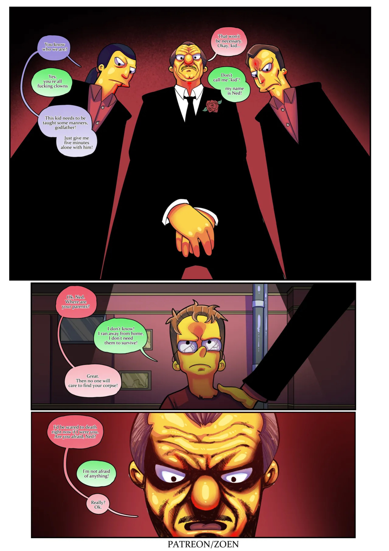 The Simpsons "Bad Boy" By: Zoen. Patreon