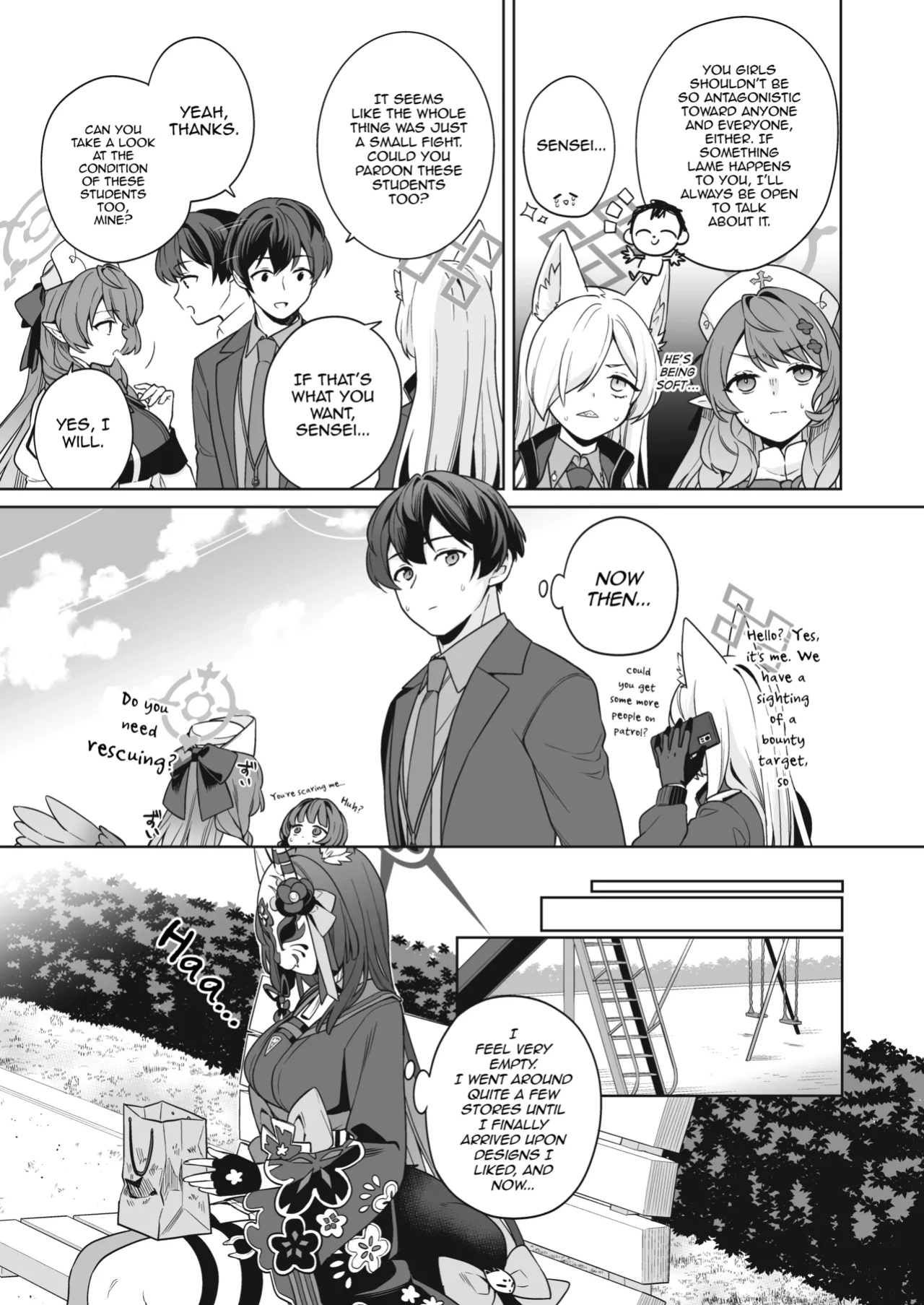 [NOMIYAGUMI (Ichinomiya)] Junjou Renjou Hatsujou Kitsune -3- | Pure♥Lovestruck♥Fox in Heat -3- (Blue Archive) [mysterymeat3]