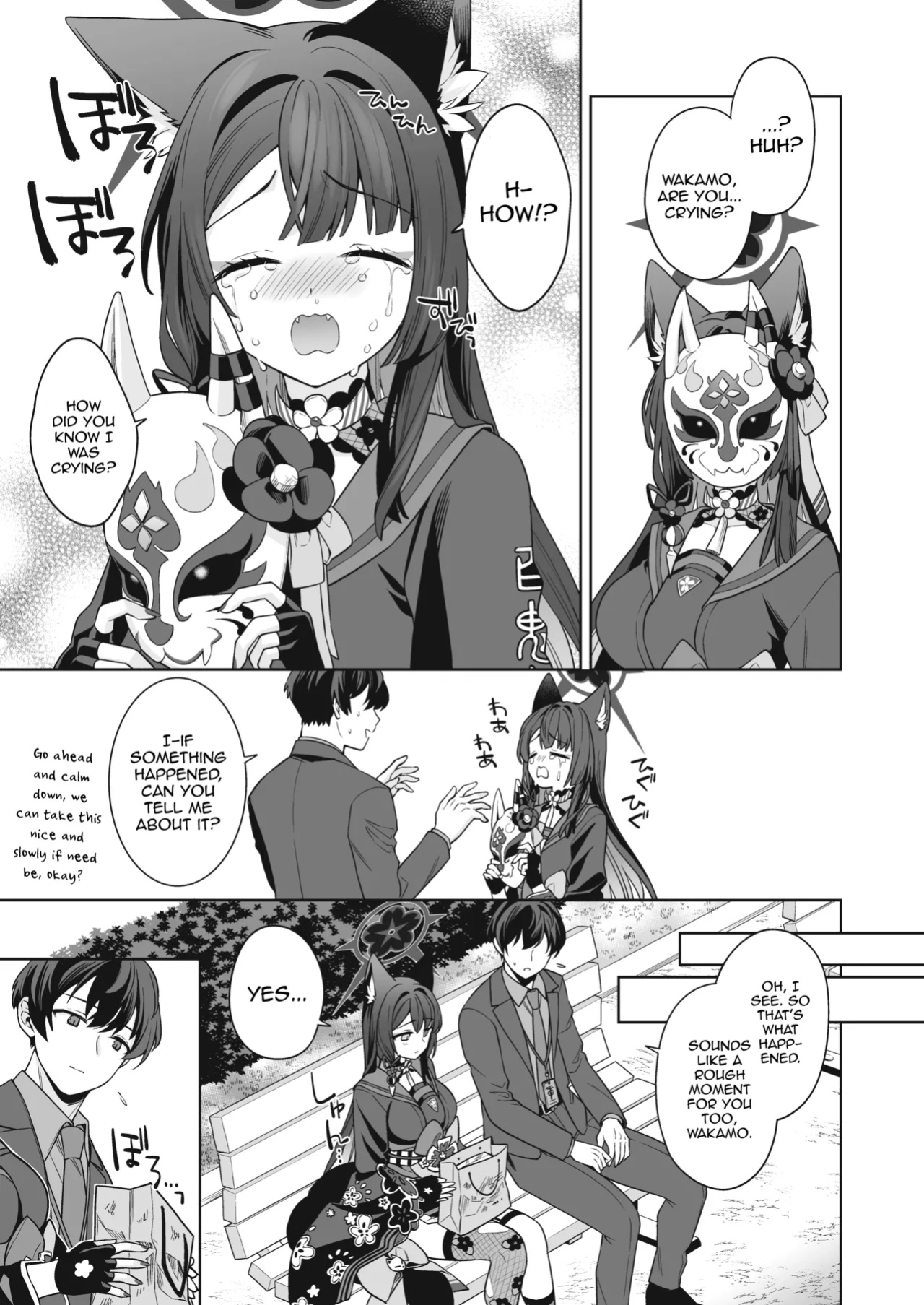 [NOMIYAGUMI (Ichinomiya)] Junjou Renjou Hatsujou Kitsune -3- | Pure♥Lovestruck♥Fox in Heat -3- (Blue Archive) [mysterymeat3]