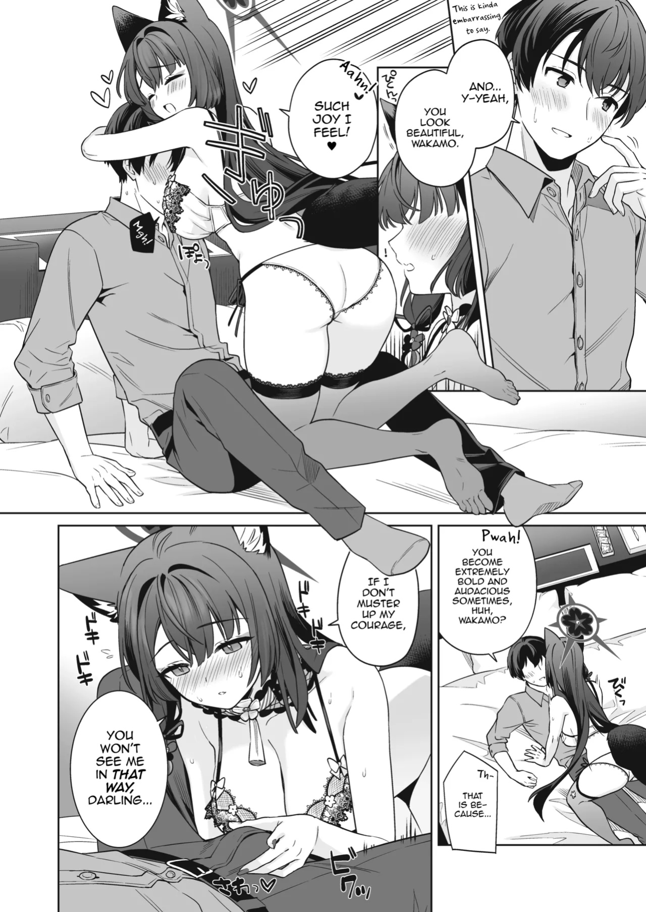 [NOMIYAGUMI (Ichinomiya)] Junjou Renjou Hatsujou Kitsune -3- | Pure♥Lovestruck♥Fox in Heat -3- (Blue Archive) [mysterymeat3]