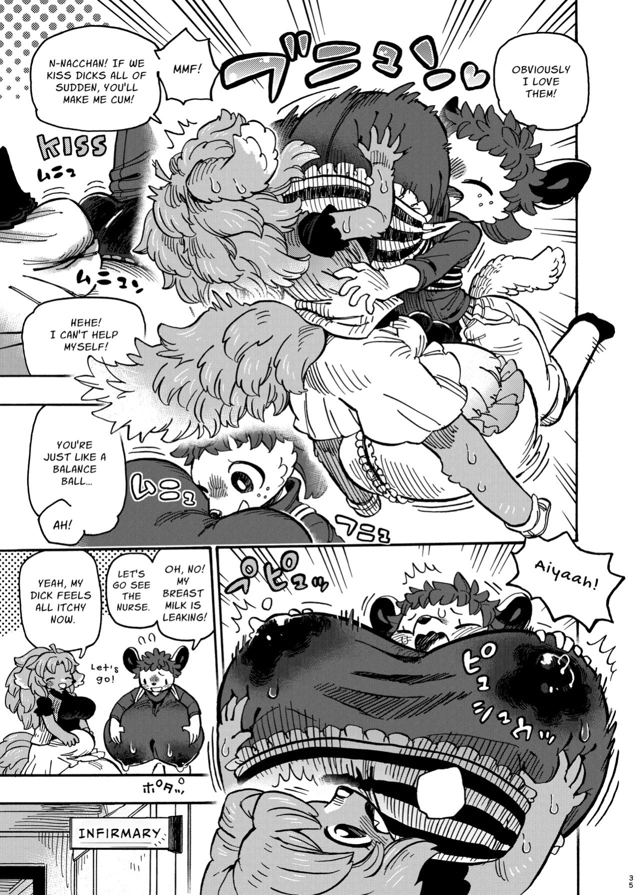 [Jojoujozojo (Various)] Futakemo Girls! | Futanari Furries! [Zoubachan]