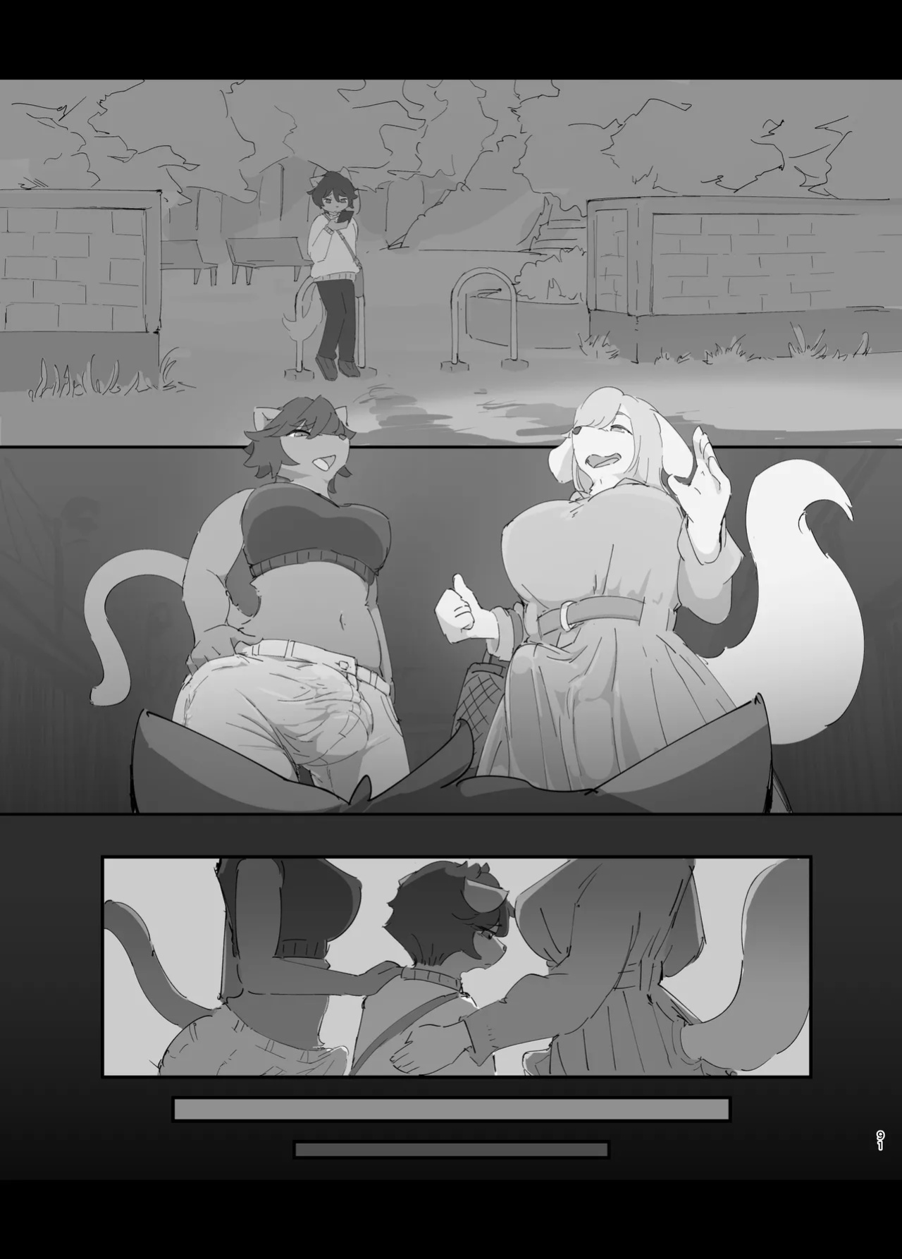 [Jojoujozojo (Various)] Futakemo Girls! | Futanari Furries! [Zoubachan]