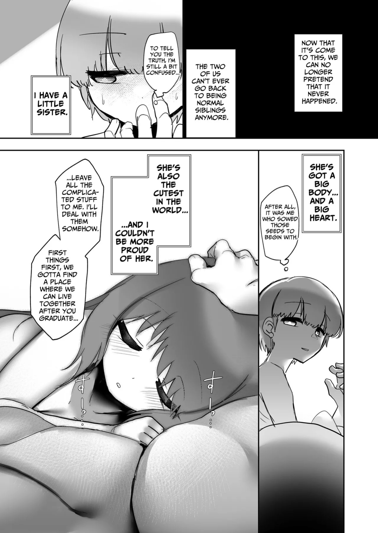 [Kazunoko-tei (Kazunoko)] My Little Sister Has A Big Body...And A Big Heart [tsuyoshi]