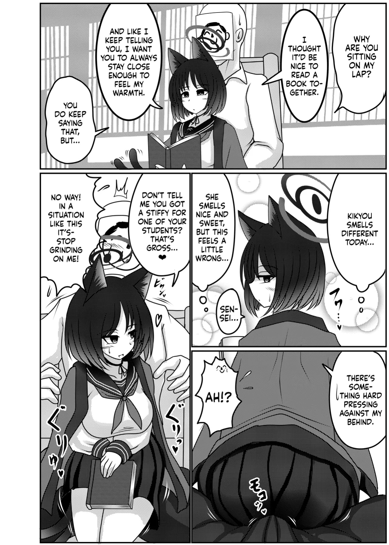 [Bouzen Meiden R (Anago)] Kiryuu Kikyou wa Haramitai | Kiryuu Kikyou's desire to get pregnant (Blue Archive)