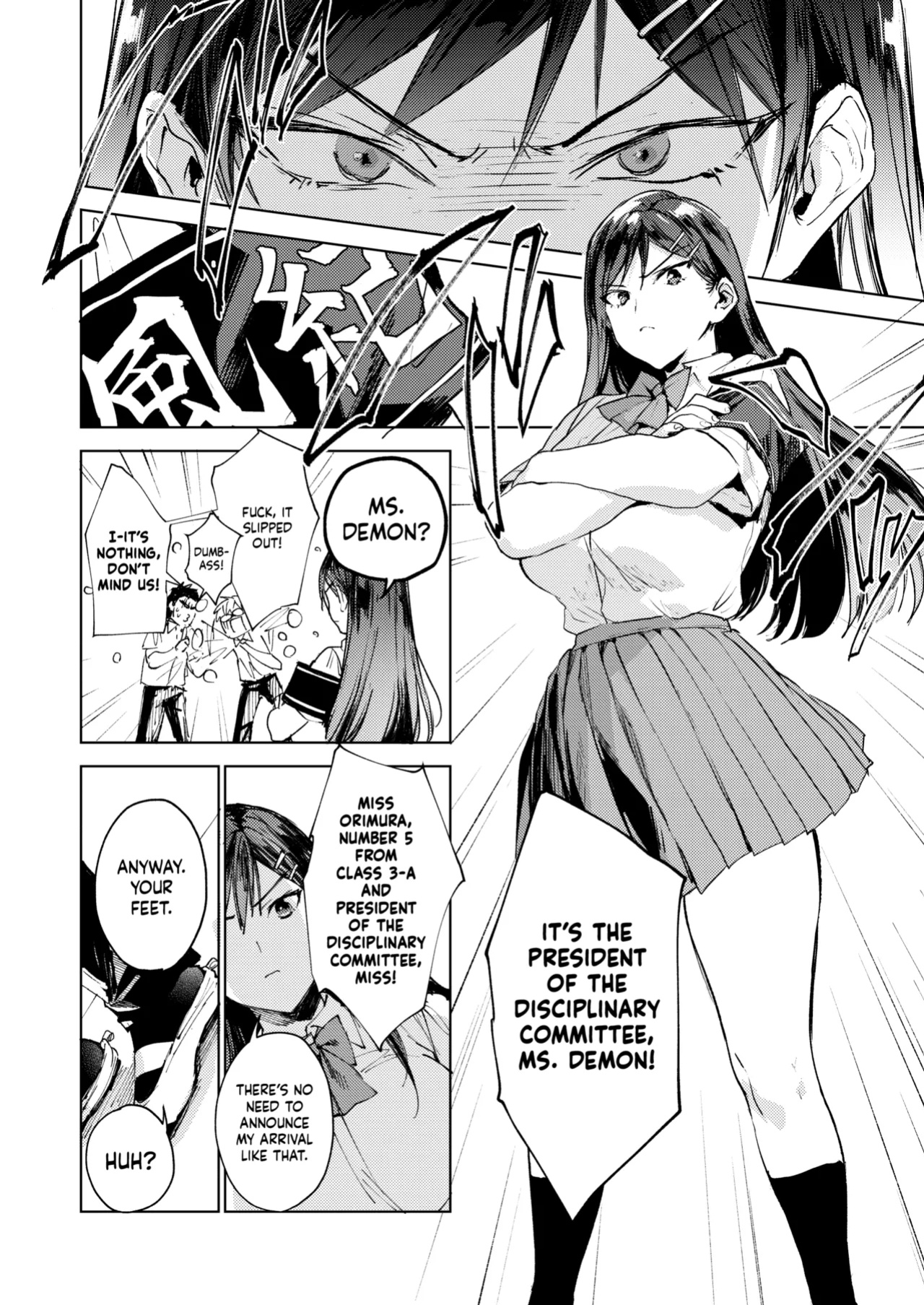 [BOOCH (Booch)] Kiritsu ni Kibishii Fuuki Iinchou wa Kounai de Himitsu no Dosukebe Onanie ga Yamerarenai! | The Strict Head of the DIsciplinary Committee Just Can't Stop Masturbating at School! [Shiromaru]