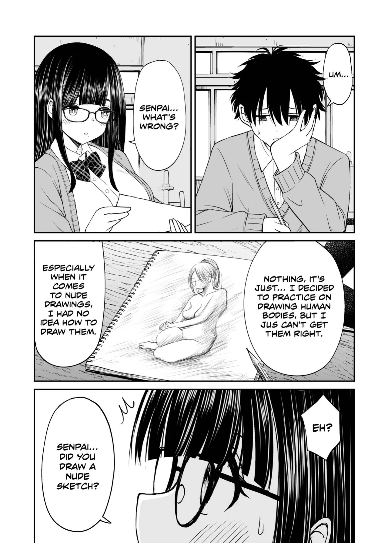 [Kotorakku] Bijutsubu no Kyonyuu Kouhai ga Nude Model ni Natta Kekka Amari ni Ero Sugite Ore no Geijutsu ga Bakuhatsushita Hanashi