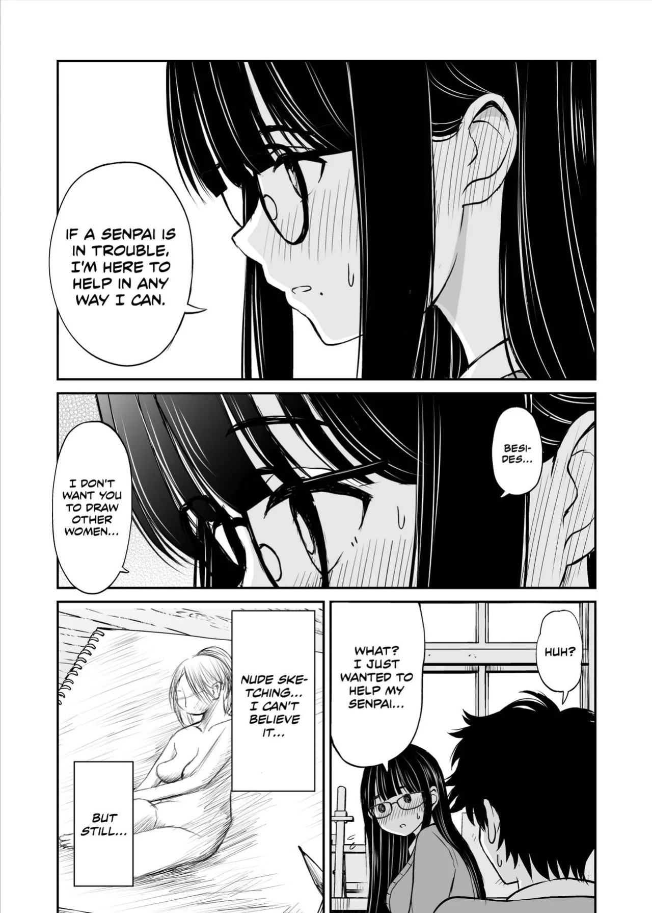 [Kotorakku] Bijutsubu no Kyonyuu Kouhai ga Nude Model ni Natta Kekka Amari ni Ero Sugite Ore no Geijutsu ga Bakuhatsushita Hanashi