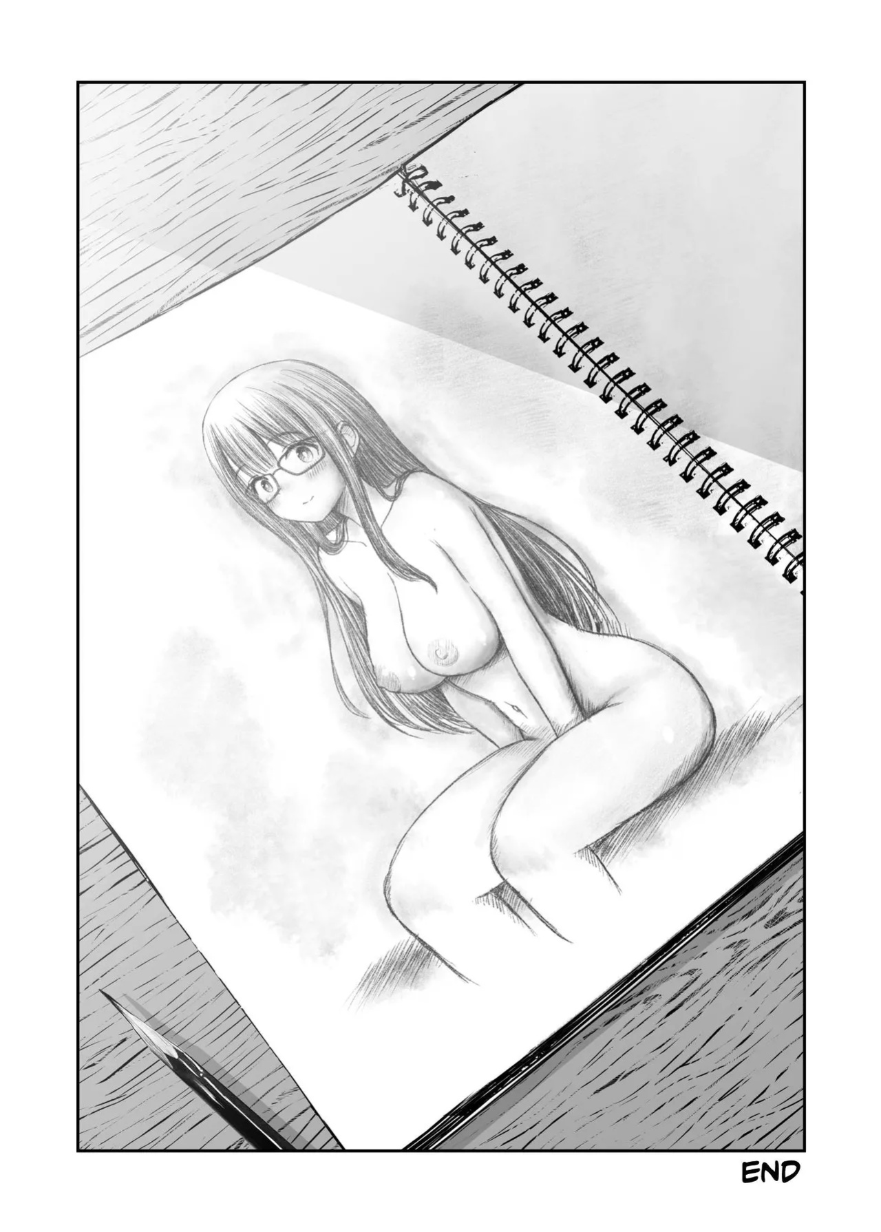 [Kotorakku] Bijutsubu no Kyonyuu Kouhai ga Nude Model ni Natta Kekka Amari ni Ero Sugite Ore no Geijutsu ga Bakuhatsushita Hanashi