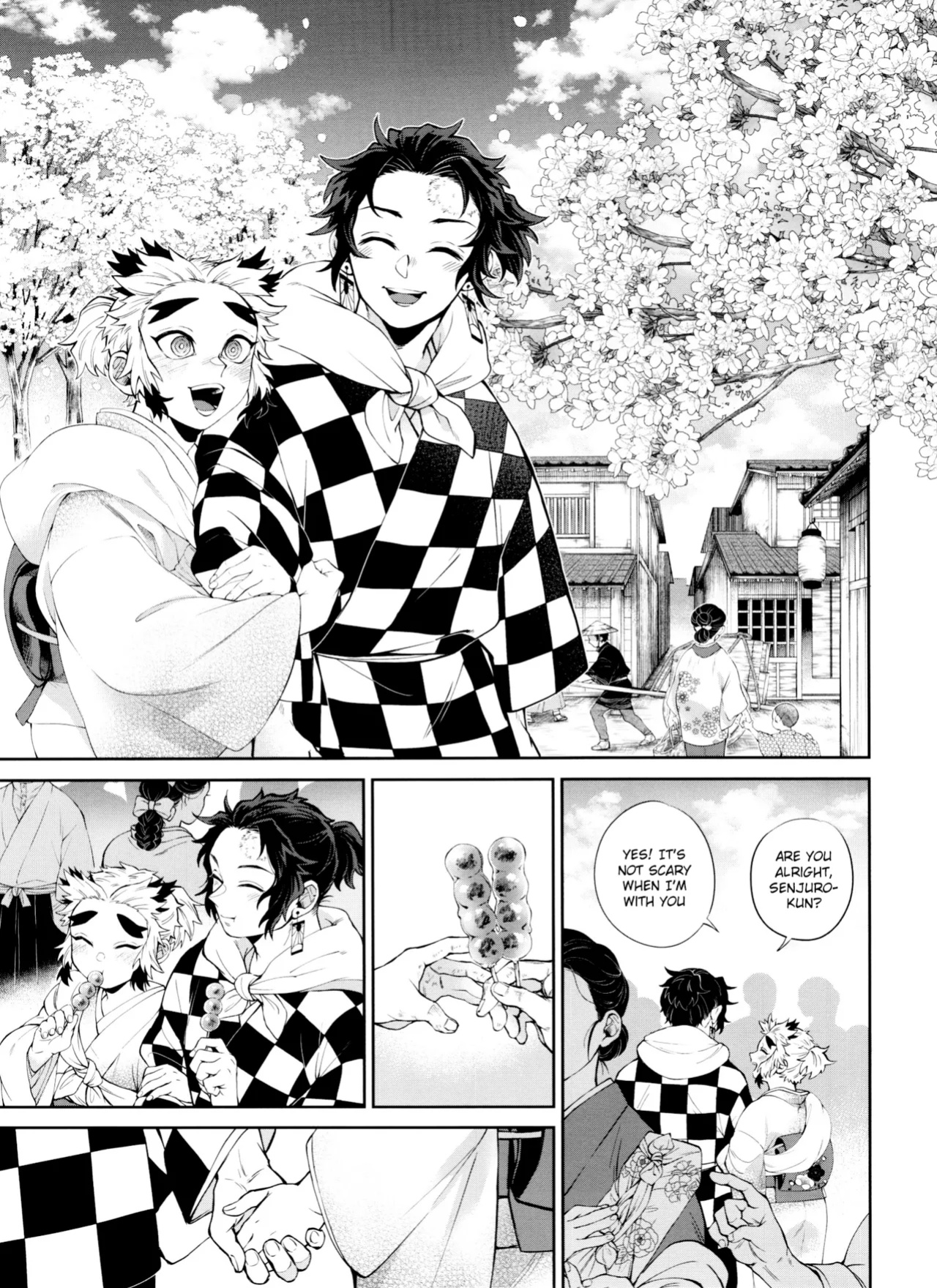 (Tanjoubi ni wa 1000 no Hanataba Hoshi ni Negai o. 2022) [Mekao (Den Meka)] Kitsune Musubi Ni | Tying the Knot with a Fox 2 (Kimetsu no Yaiba) {Chin²}