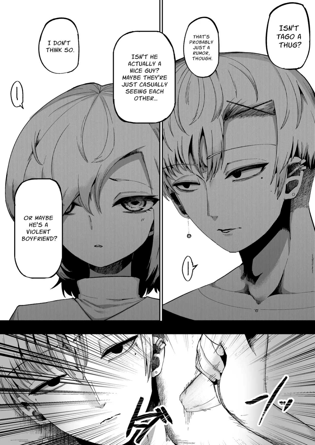 [Aimai no Wakusei (Nabatani Kinoko)] Loving and Lewding with a Slit-Mouthed Woman [nasmas]