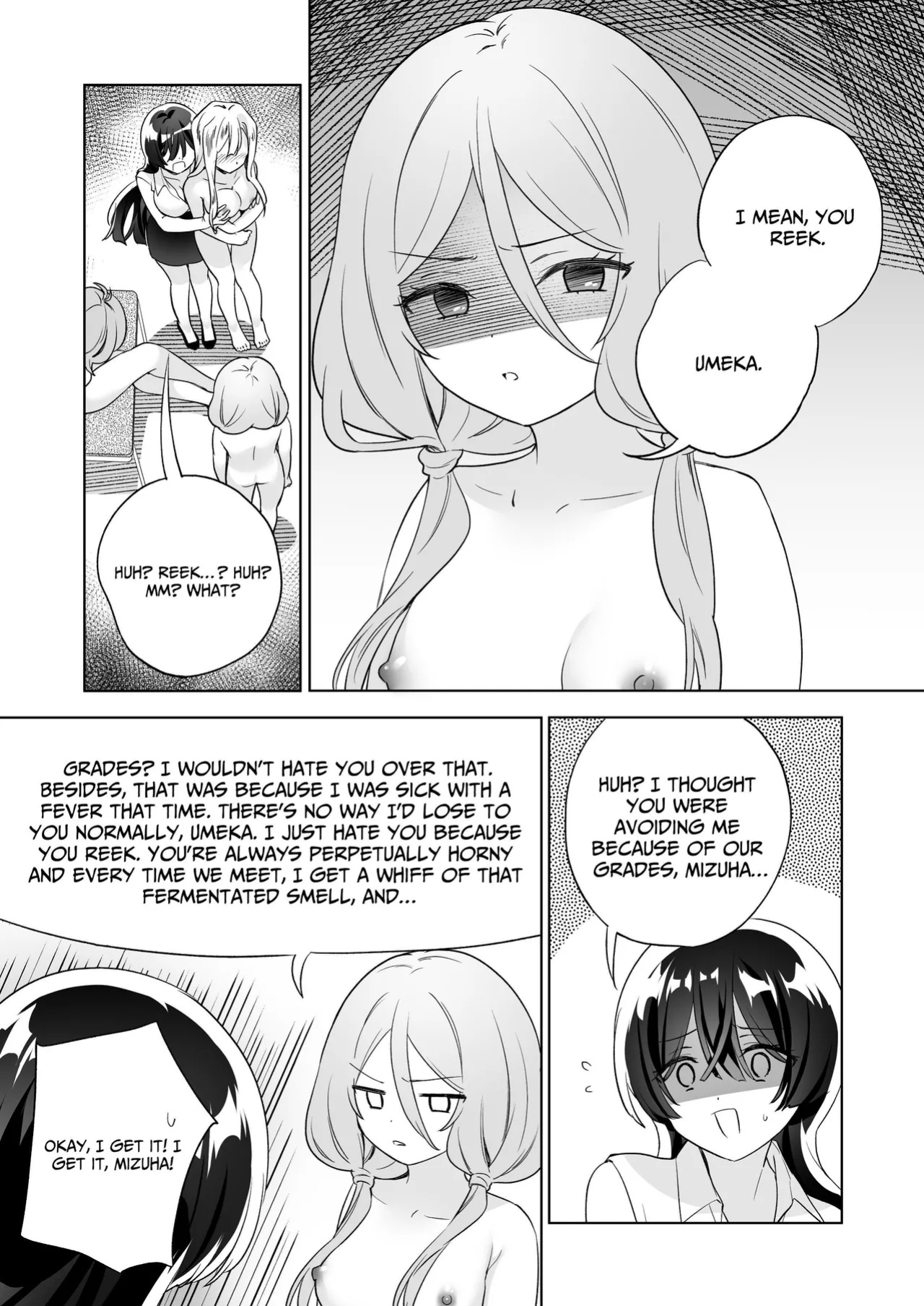[Gutsutoma (Tachi)] Minna de Ecchi na Yurikatsu Appli ~Ee Kono Naka ni Kakattenai Ko ga Iru!?~ 3 Zenpen | A Sexy Yuri App 3 ~What?! One Of You Isn't Mesmerized!?~ Part 1 [IXIA WORKS]