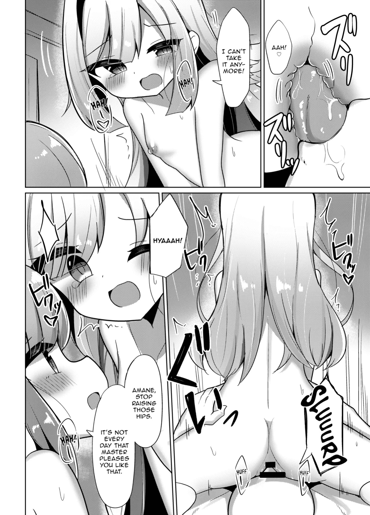 [Kanamiya (Kanami)] Tenshi to Hime no go Houshi - Angel and Princess' Service (Amane Kanata, Himemori Luna) [Onii-chan Projects]