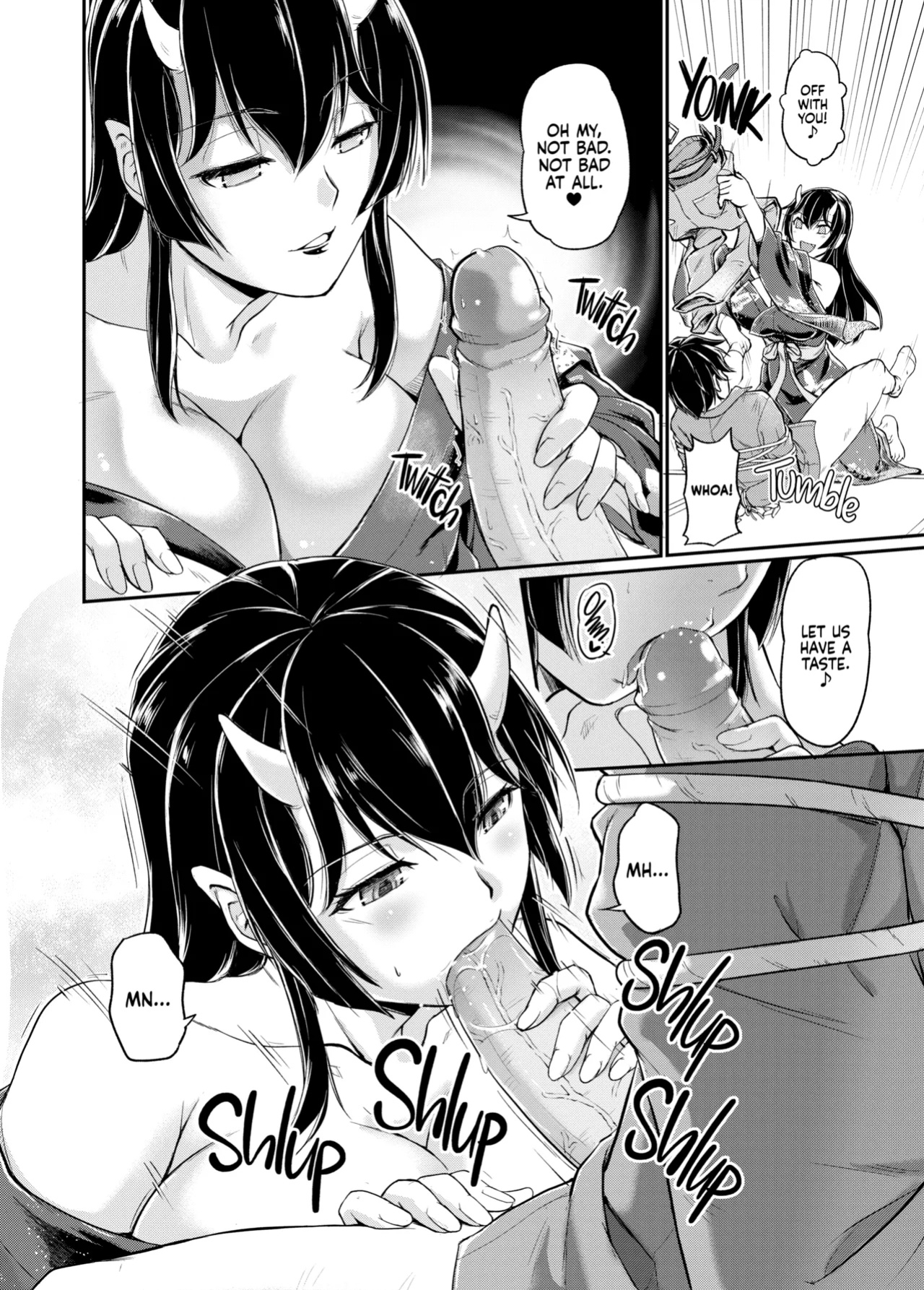 [Urase Shioji] Oni Harame: Impregnate ALL the Oni! {Full Moon}