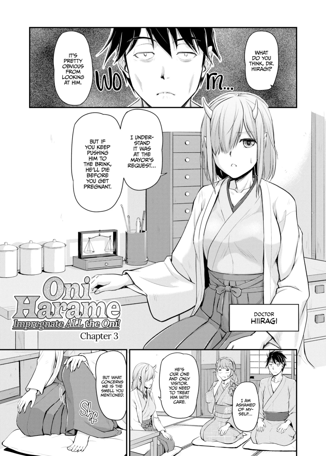 [Urase Shioji] Oni Harame: Impregnate ALL the Oni! {Full Moon}