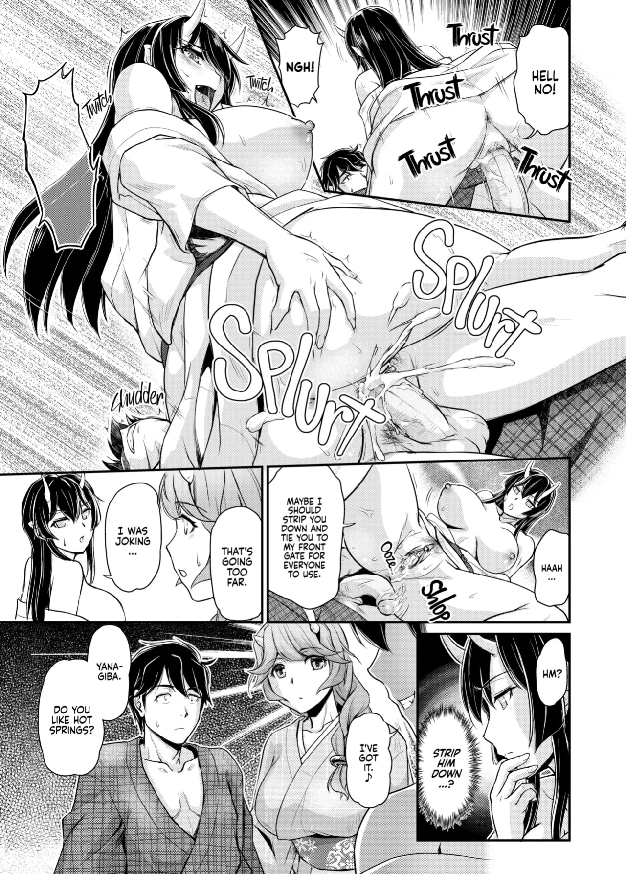 [Urase Shioji] Oni Harame: Impregnate ALL the Oni! {Full Moon}