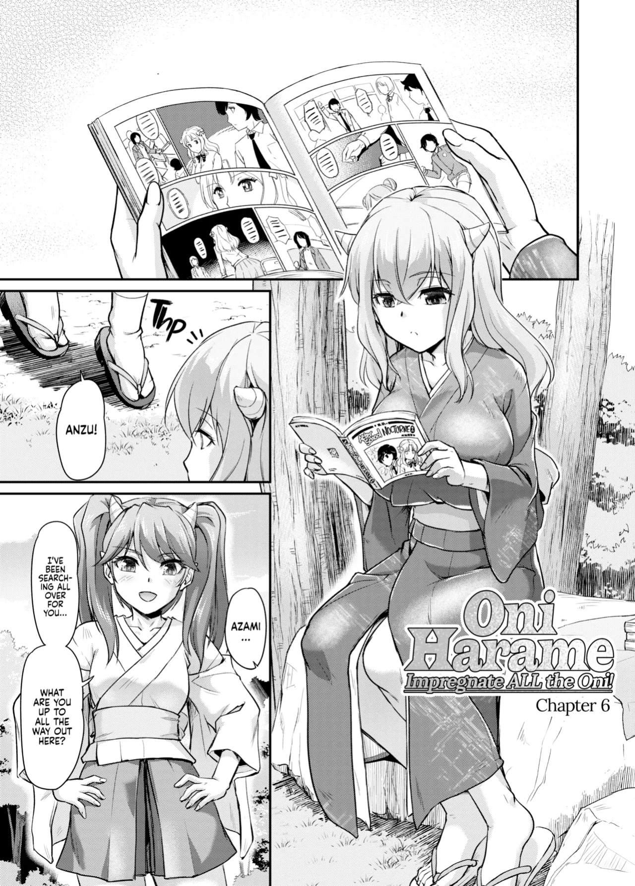 [Urase Shioji] Oni Harame: Impregnate ALL the Oni! {Full Moon}
