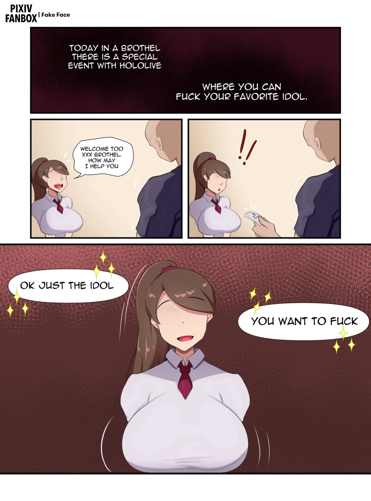 [Fake Face] MOONA AND SUISEI!!! (Hololive)