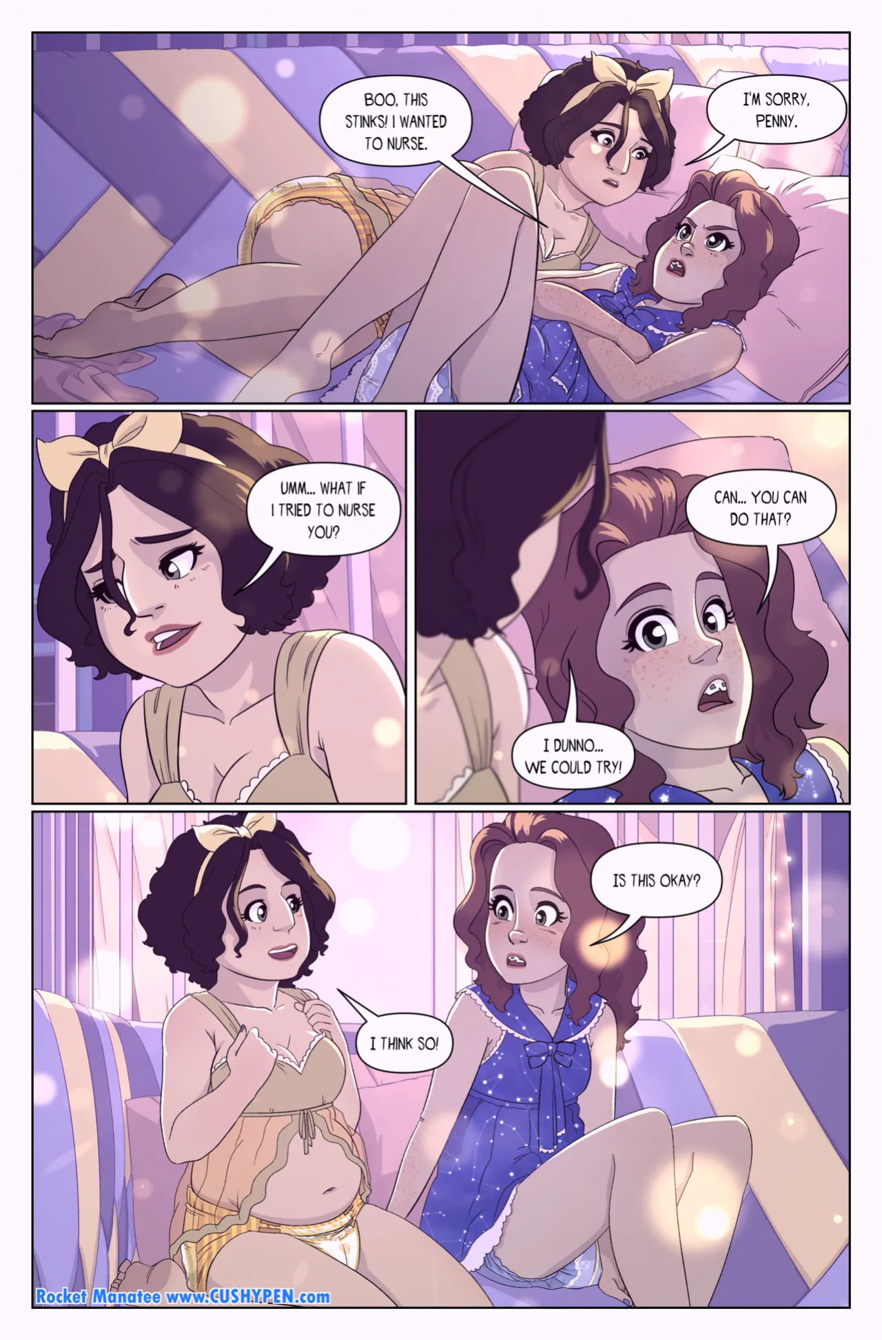 RocketManatee - Penny and Nadine - INCOMPLETE COMIC