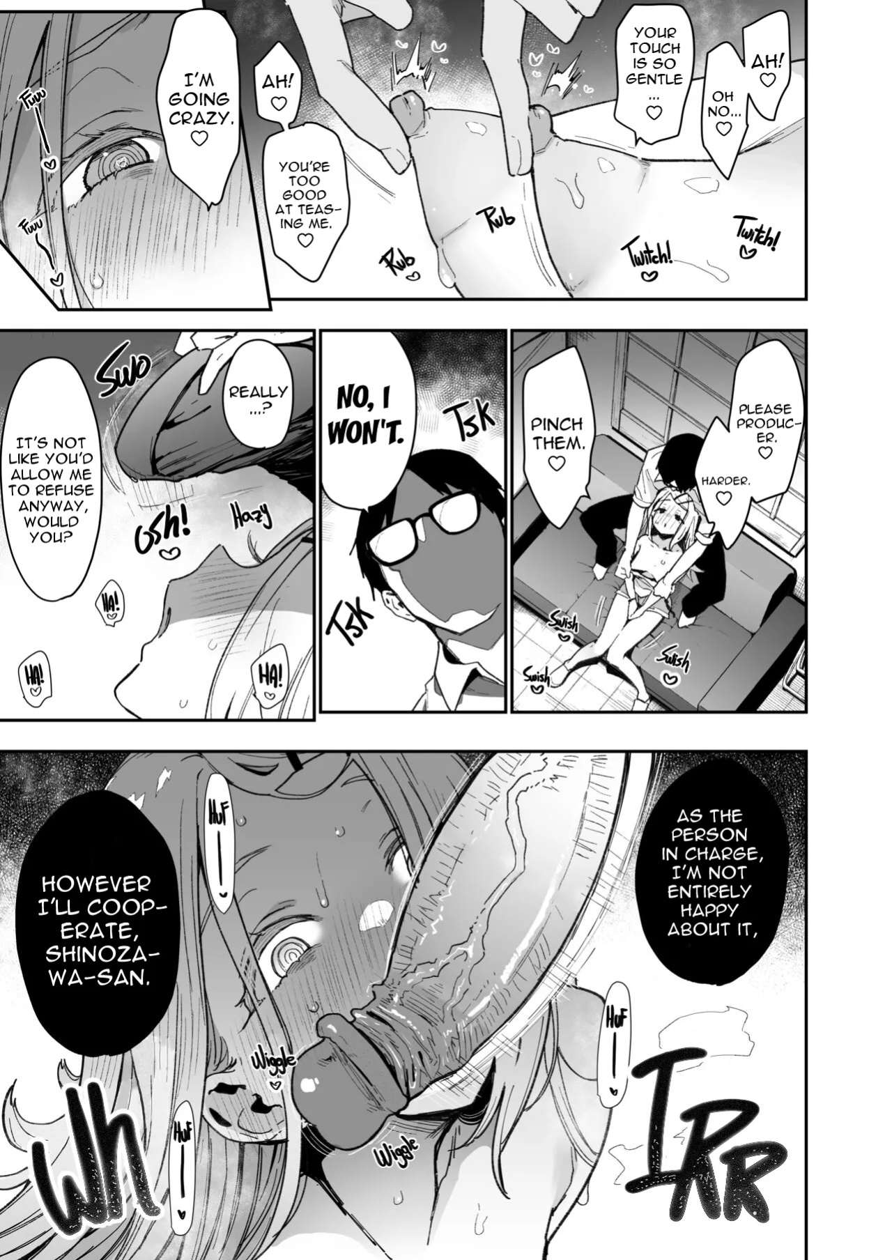 [Inbou no Teikoku (IN-KA of the Dead)] Shinosawa-san no Koubi Muki de wa Nai Karada | Shinosawa-san's Body Isn't Ready for Mating! (Gakuen IDOLM@STER)
