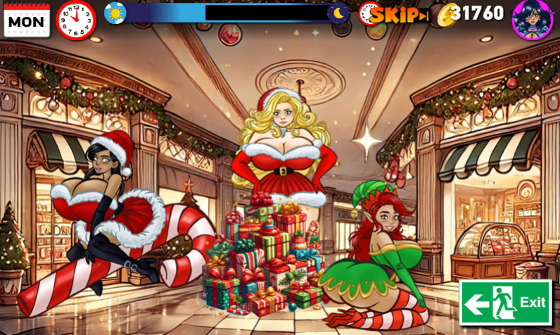She Means Business game: Naughty Or Nice - Crystal