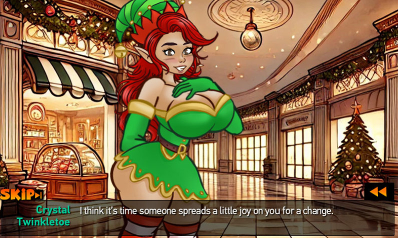 She Means Business game: Naughty Or Nice - Crystal