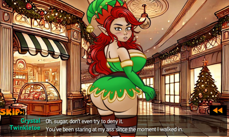 She Means Business game: Naughty Or Nice - Crystal