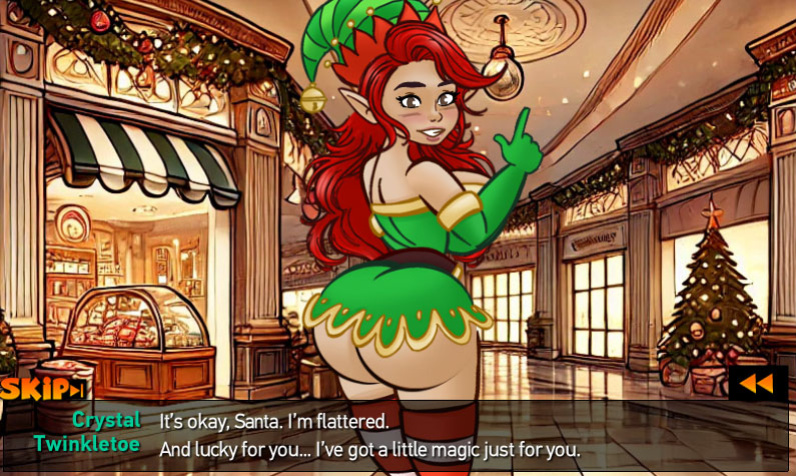 She Means Business game: Naughty Or Nice - Crystal