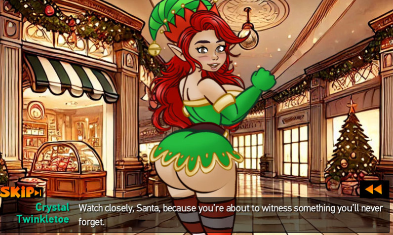 She Means Business game: Naughty Or Nice - Crystal