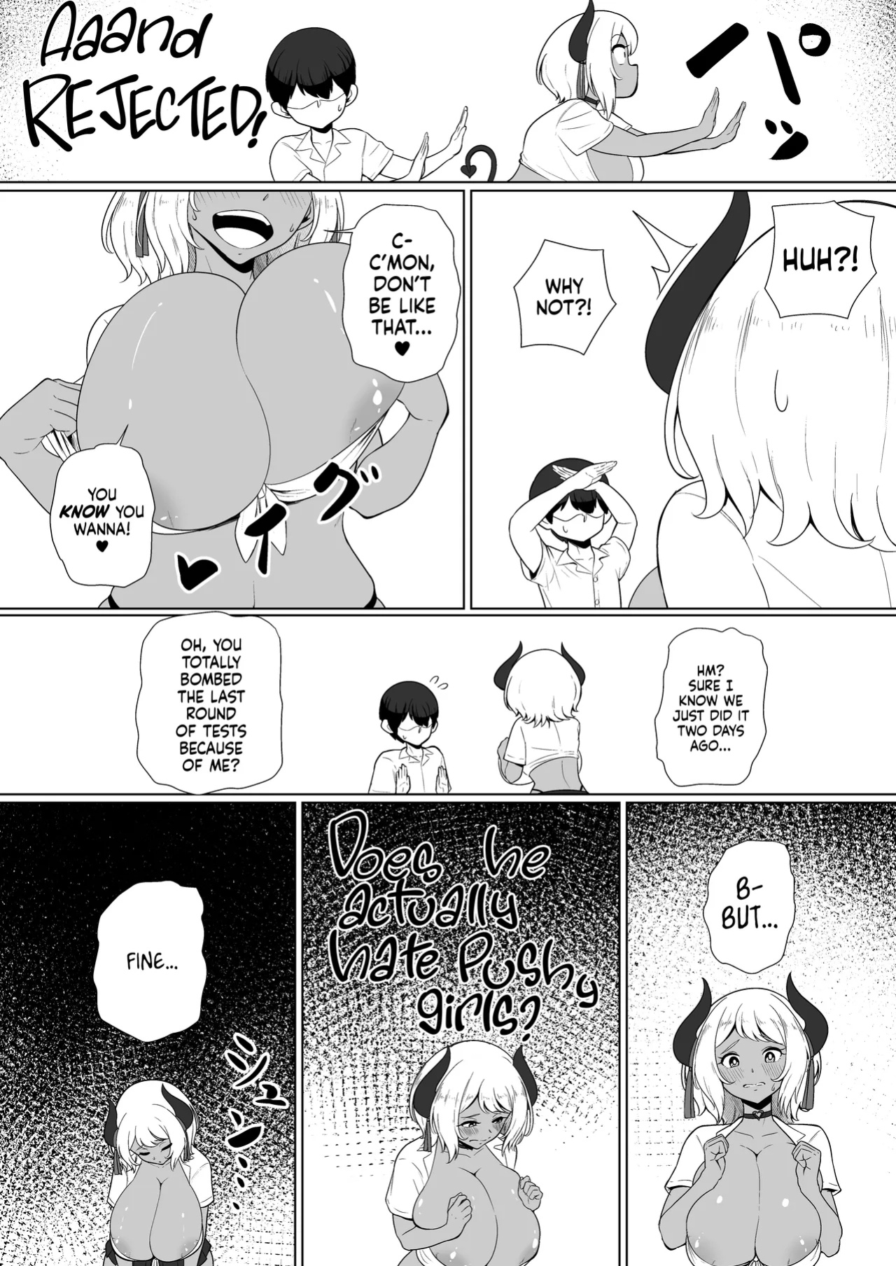 [Toiro-tei (Kuroiro Toiro)] inma na Osananajimi no Sakunyuu Jijou "Houkago Onedari Chichishibori Hen" ー Milking My Succubus Childhood Friend?! - Begging To Be Wrung Out After School! [head empty]