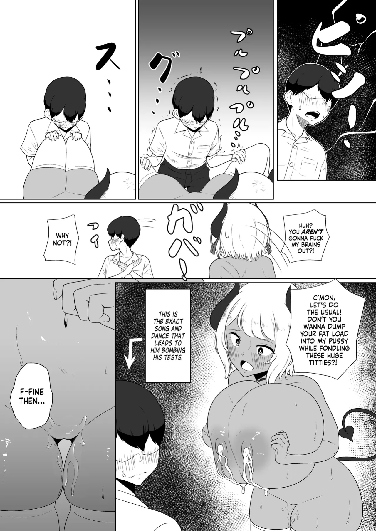 [Toiro-tei (Kuroiro Toiro)] inma na Osananajimi no Sakunyuu Jijou "Houkago Onedari Chichishibori Hen" ー Milking My Succubus Childhood Friend?! - Begging To Be Wrung Out After School! [head empty]