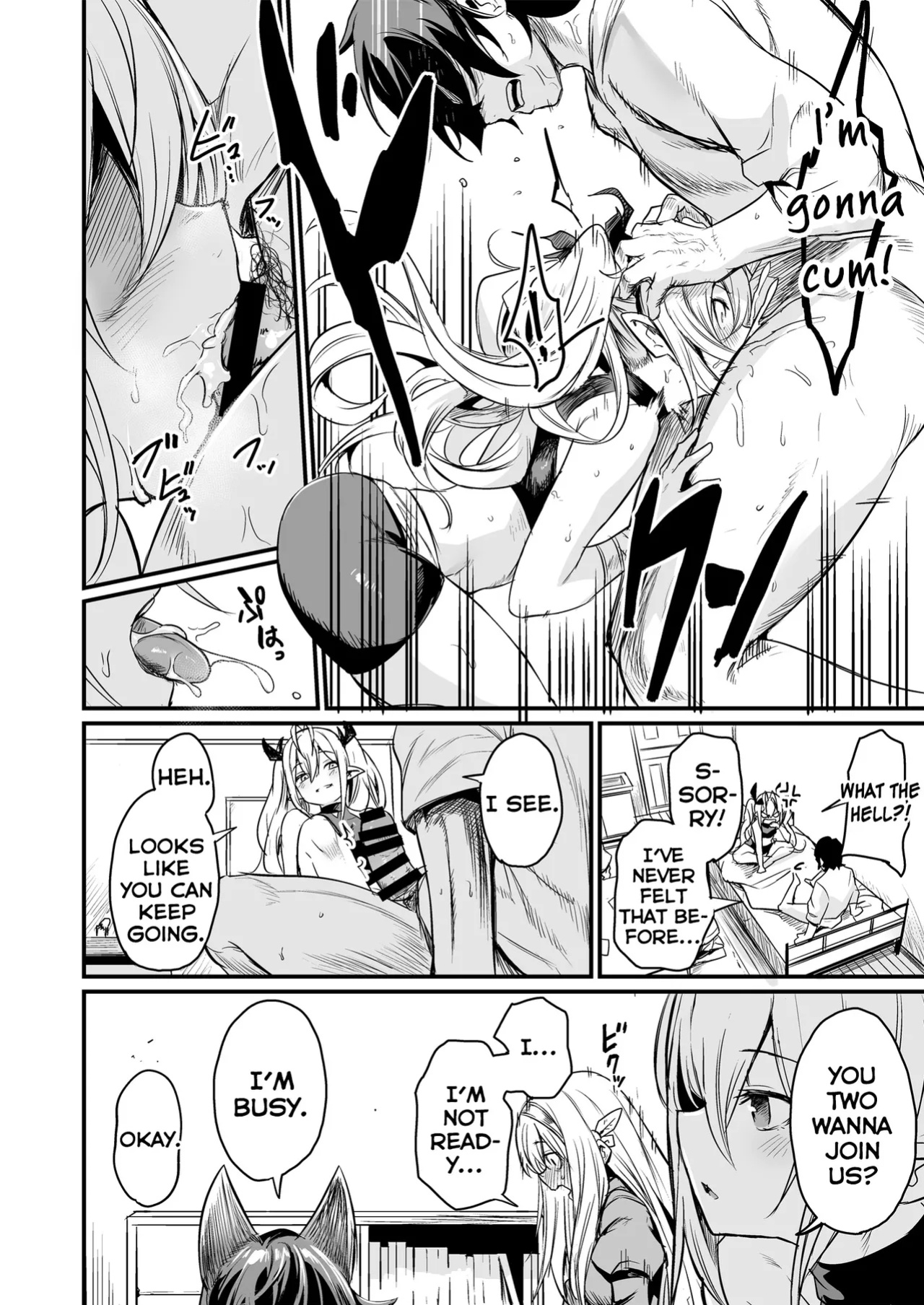 [Ikkizuka (Kizuka Kazuki)] Isekai kara Kimashita. | They Came From a Different World