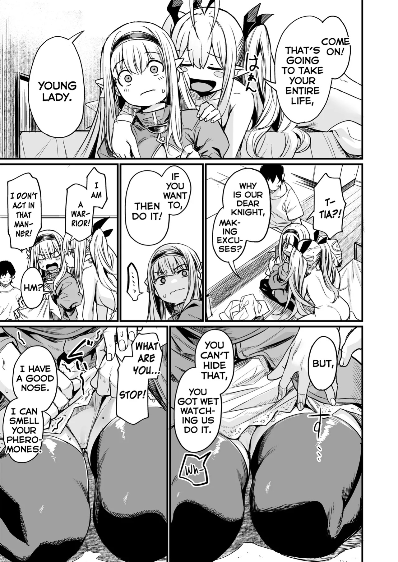 [Ikkizuka (Kizuka Kazuki)] Isekai kara Kimashita. | They Came From a Different World