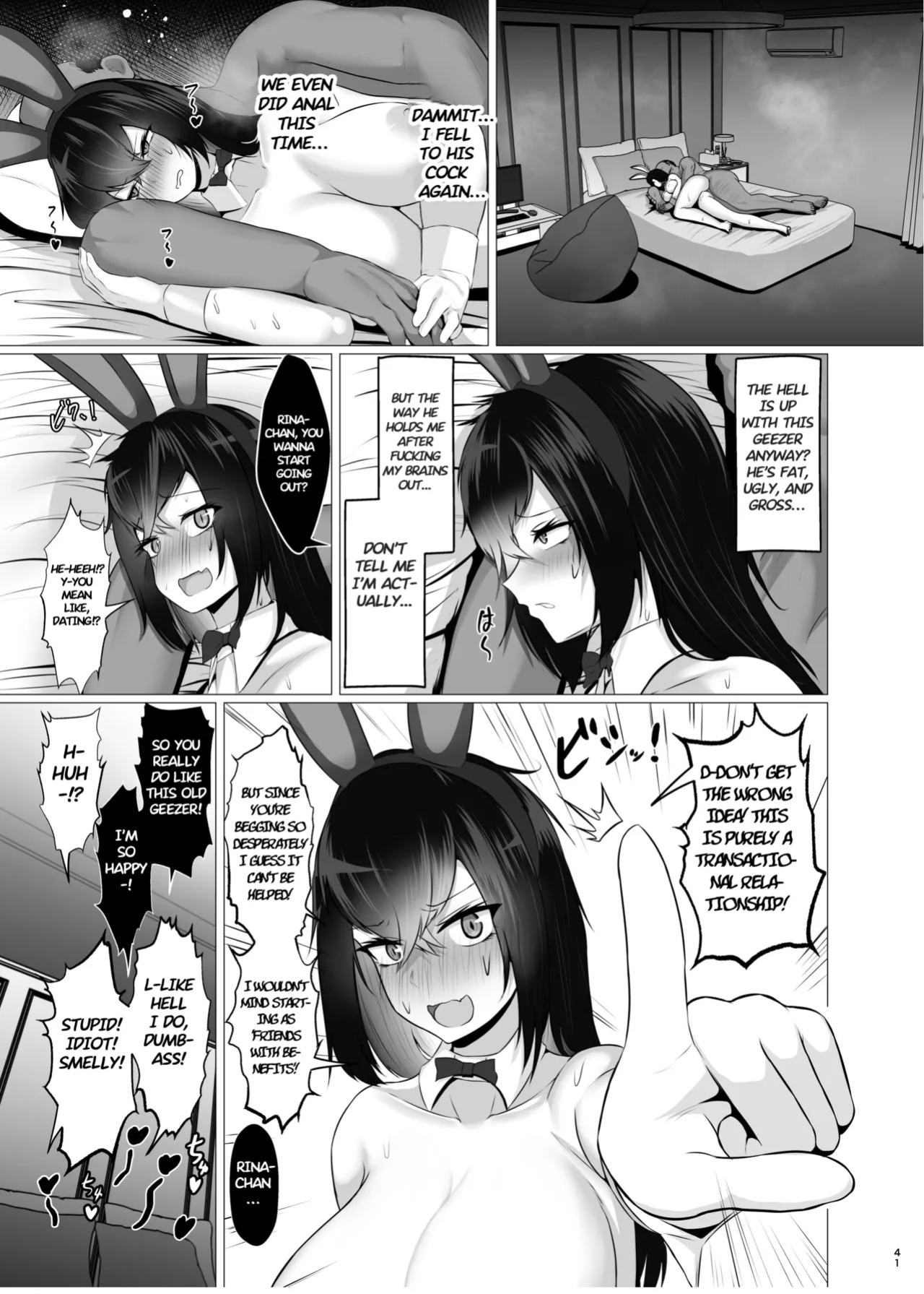[Jakky] Kankaku Shadan x Papakatsu: Ha? Watashi ga Kanjiteru Wakenai Daro Baka ga | Sensory Deprivation X Sugar Daddy: Ha? As If I'd Feel Good, Dumbass!