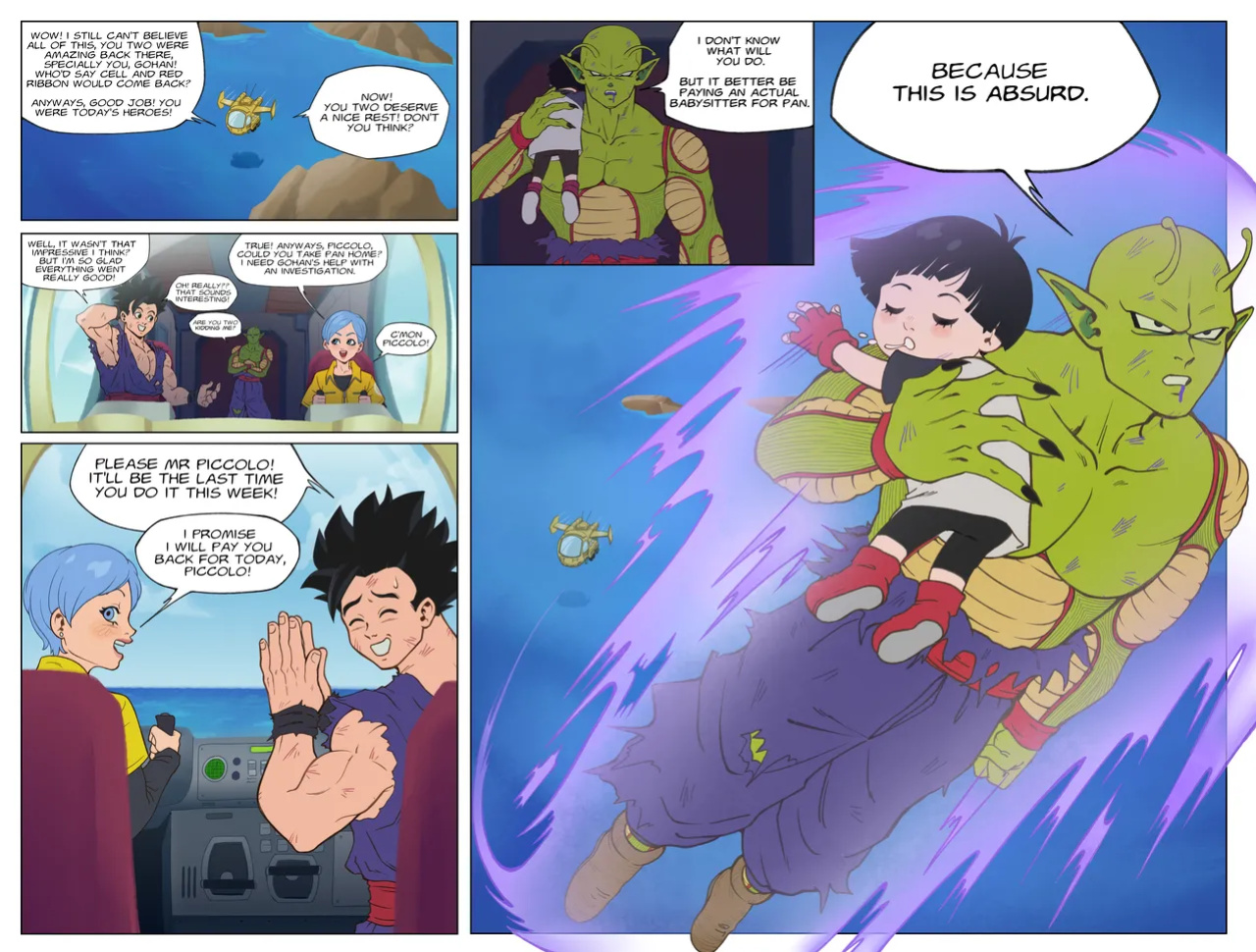[Pepper n' Salt] Gohan's Harem (Dragon Ball Super)