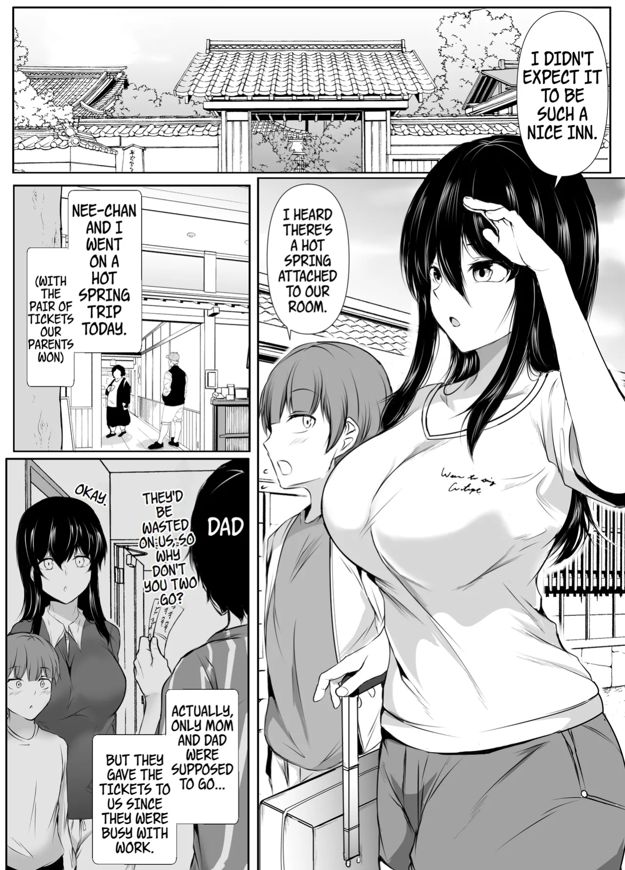 [Ishi Kenpi (Issi-13)] Dosakusanimagirete Oshi Ni Yowai Ane to Onsen Haitta Kekka | What Happened When I Went to an Onsen WIth My Big Sister, Who's a Bit of a Pushover in the Heat of the Moment... [WayVZ]