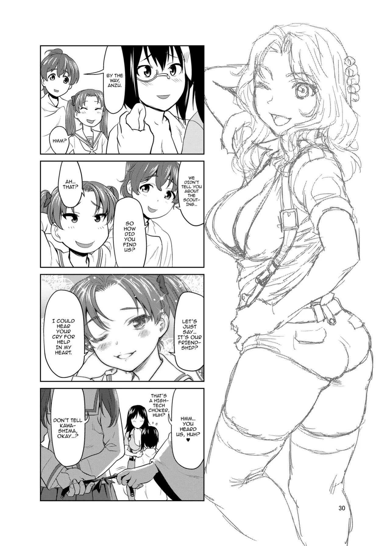 [Saidamin (Saida Kazuaki)] Kawashima Momo to Koyama Yuzu no Sennyuu! Seishidan-kou Daisakusen / Kawashima Momo's and Koyama Yuzu's Great Blue Division High School Infiltration Plan!(Girls und Panzer)