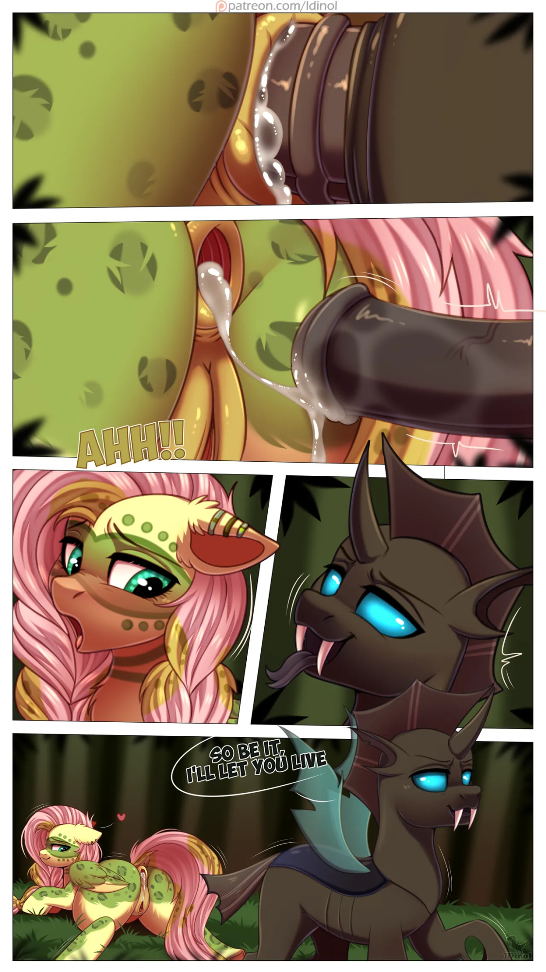 [DinoAlpaka] Fluttershy Comic