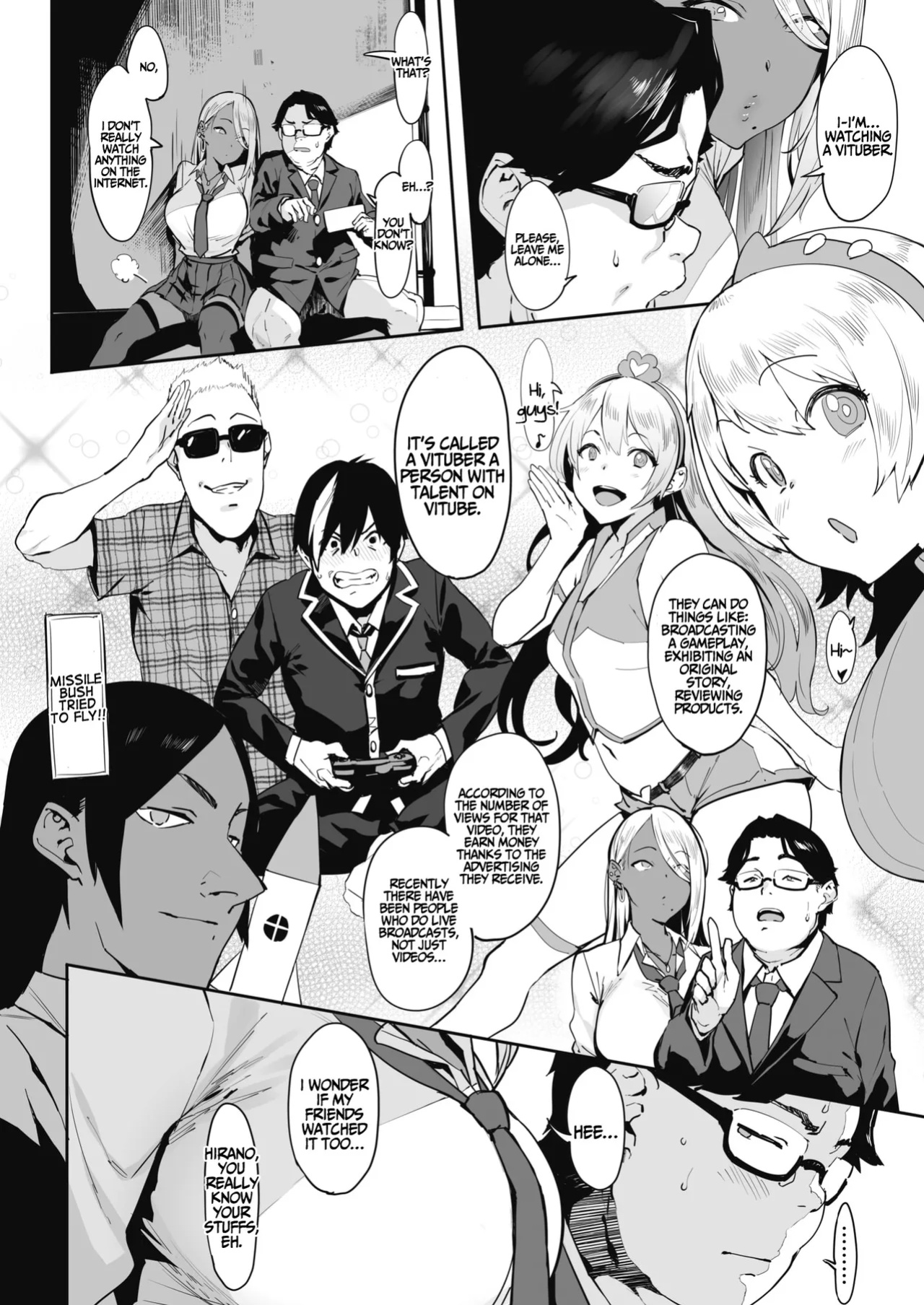 [Pija] Nagesen Kousai Chapters 1-4 + Extra