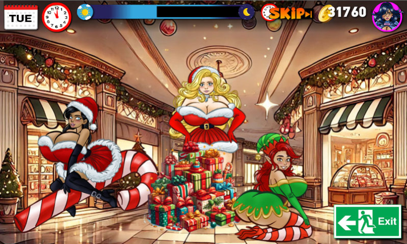 She Means Business game: Naughty Or Nice - Candy