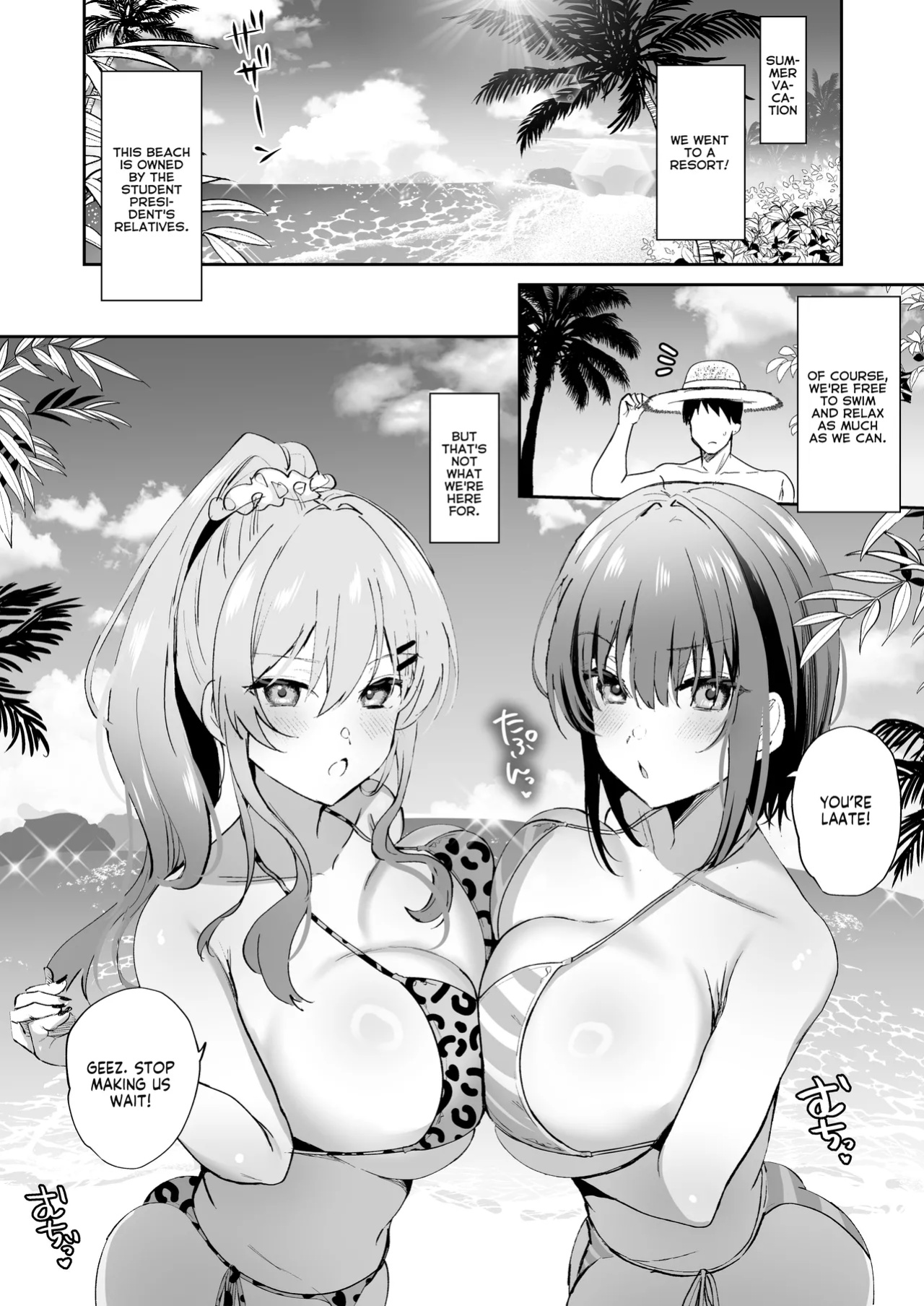 [Mofumanjuu (Piro Mayu)] Tanetsuke Nikki ~Resort Hen~ | Breeding Diary ~Resort Arc~ [flowerswamp]