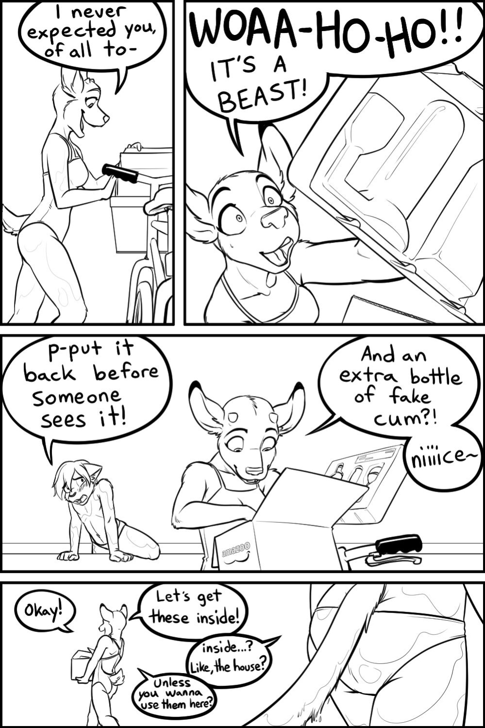 [Black-Kitten] Special Delivery (W/ Extras)
