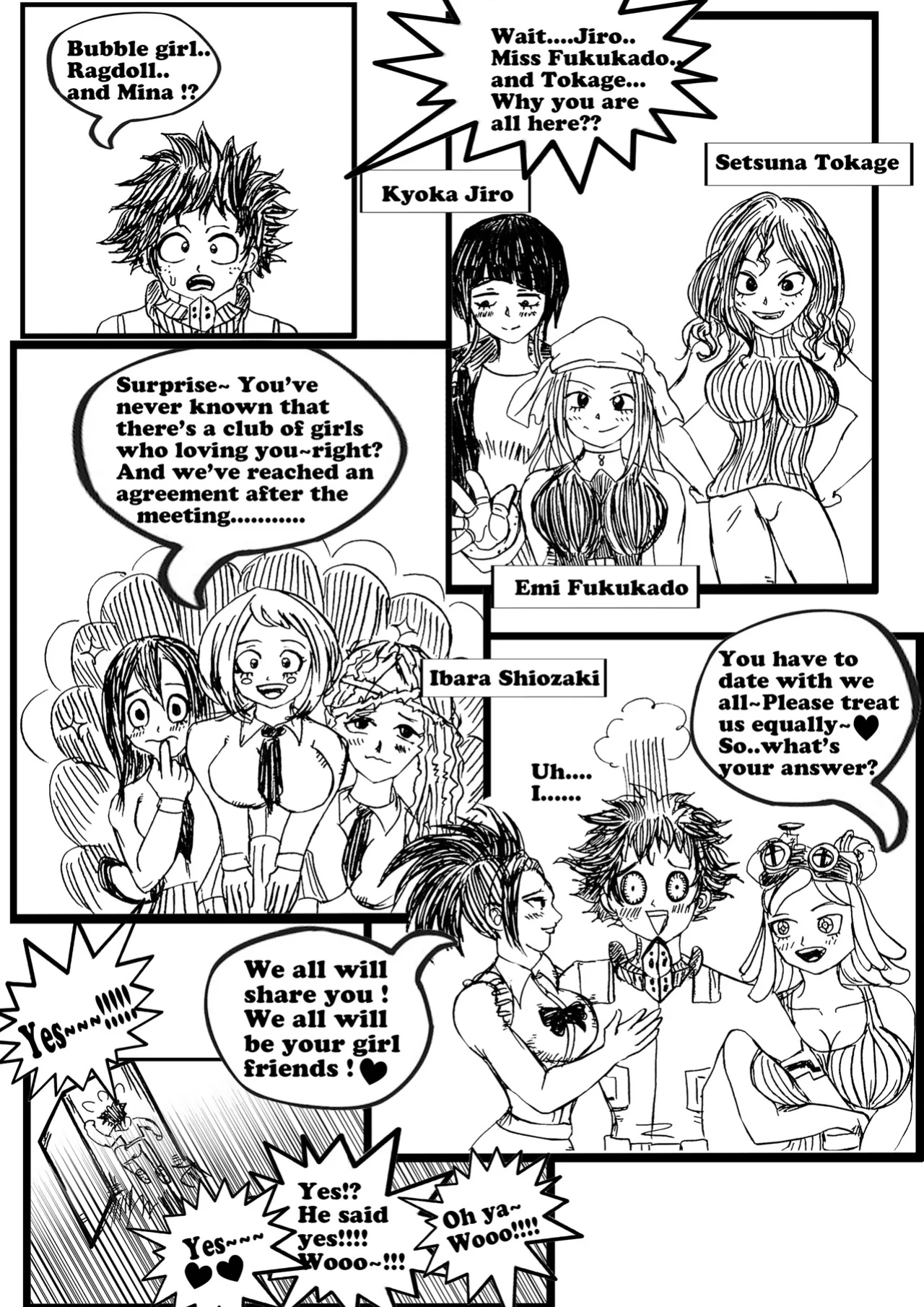 [e19700] My heroine harem