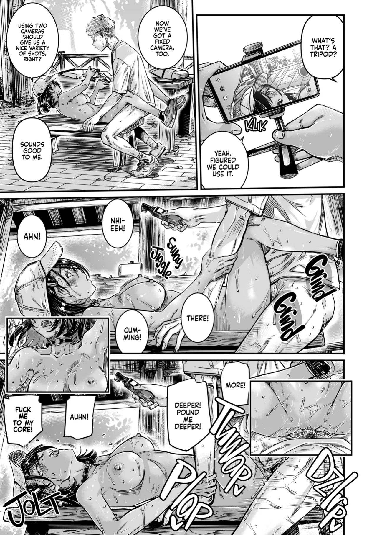 [Burning Shimai (MARUTA)] Hiyake no Zenra Girl wa, Doutei o Sotsugyou shita bakari no Senpai ni Hamedori saseru | The Tanlined Former Town Bike Wants to Make an Exhibitionist Sex Tape With Her Formerly Virgin Senpai [2d-market.com]